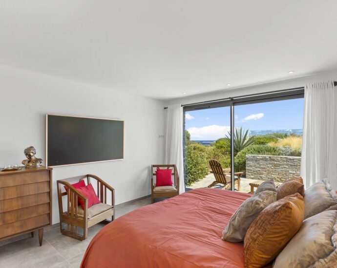 Bonifacio, Villa 4 bedrooms, swimming pool, sea view