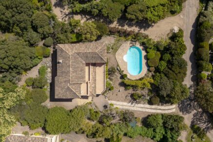 Porto-Vecchio, Domaine de Cala Rossa, villa 5 chambres, piscine, plage à pied