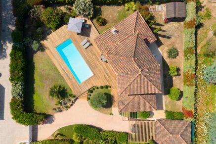 Exclusivité, Porticcio, Agosta plage,  Villa vue mer, 4 chambres, plage à pied