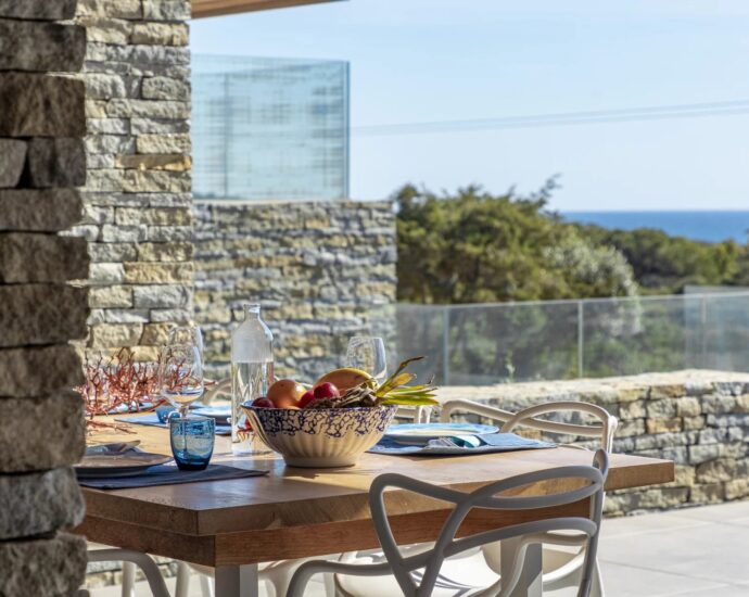 Bonifacio, Villa 4 bedrooms, swimming pool, sea view