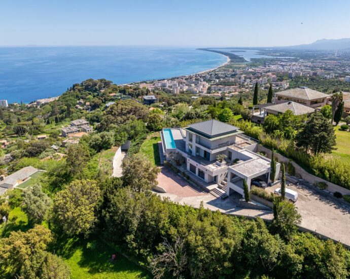 Bastia, Villa, Exclusivité, 4 chambres, piscine, vue panoramique mer
