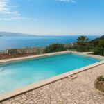 Ajaccio, Salario, Villa vue mer panoramique, 5 chambres, piscine, proche plage