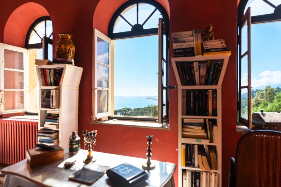 Bastia, Maison de maître, vue mer panoramique, 4 chambres, piscine, proche plages et centre-ville