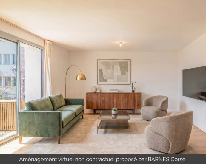 Exclusivité, Porto-Vecchio, Appartement vue mer, 3 chambres, proche plage et centre-ville