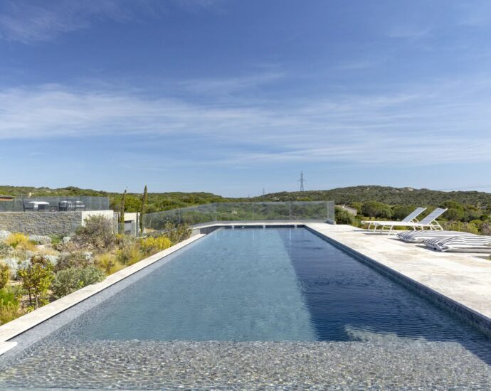 Bonifacio, Villa 4 bedrooms, swimming pool, sea view