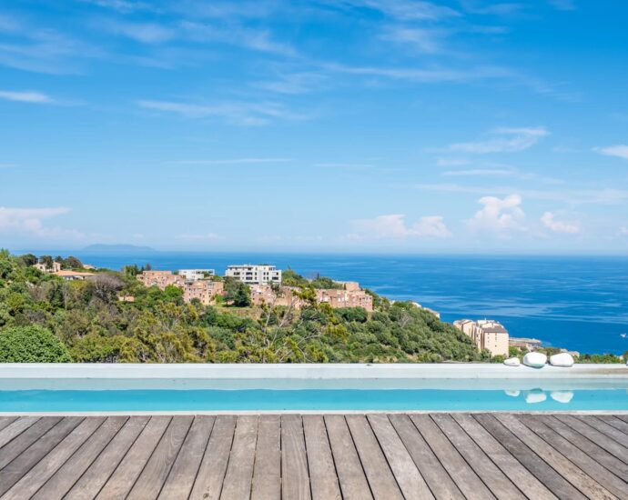 Bastia, Villa, Exclusivité, 4 chambres, piscine, vue panoramique mer