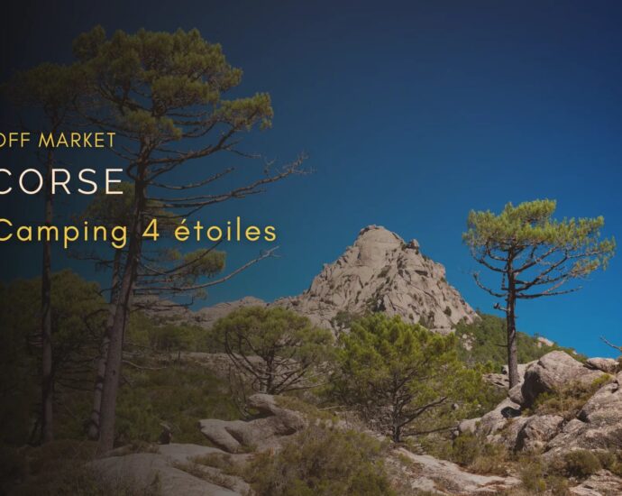 Off Market, Corse-du-Sud, Camping 4 étoiles, Piscine, Plage à proximité, Rivière à pied