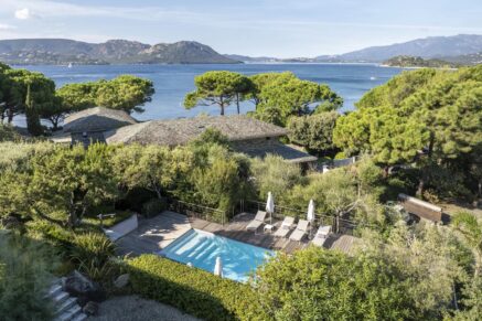 Porto Vecchio, Domaine de Cala Rossa, Villa 4 chambres, piscine, vue mer,