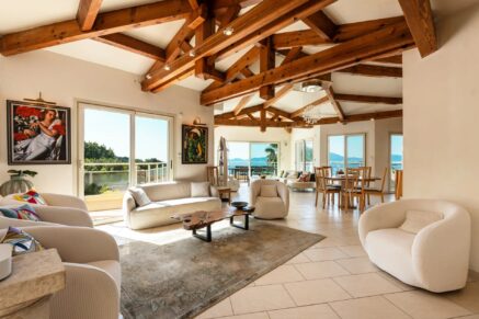 Coti-Chiavari, Villa 6 chambres, vue mer panoramique, appartement, piscine, proche plage
