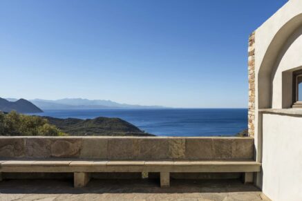 Cap Corse,  Centuri, Villa vue mer, 3 chambres, patio, proche plage