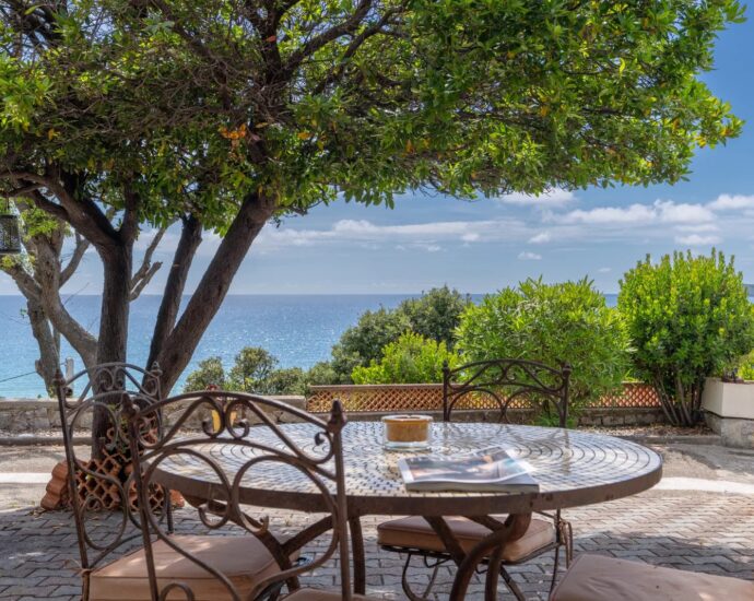 Sagone, Panoramic Sea View Villa, 3 Bedrooms, Independent Studio and Chalet, Pool, Walking Distance to Beach, Near Ajaccio