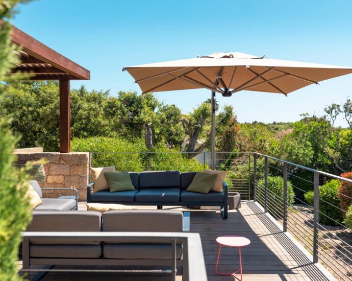 Porto-Vecchio, Domaine de Cala Rossa, Villa vue mer, 4 chambres, piscine, plage à pied