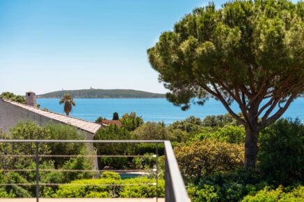 Porto-Vecchio, Domaine de Cala Rossa, Villa vue mer, 4 chambres, piscine, plage à pied
