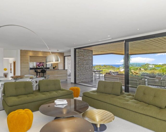 Bonifacio, Villa 4 bedrooms, swimming pool, sea view
