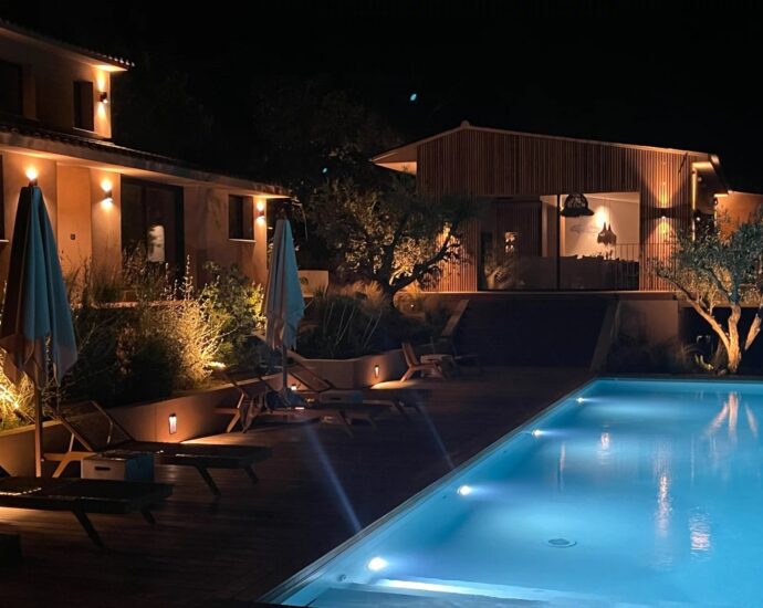 Porto-Vecchio, Palombaggia, Panoramic Sea View Villa, 6 Bedrooms, Heated Pool, Walking Distance to Beach