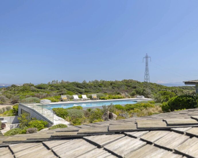 Bonifacio, Villa 4 bedrooms, swimming pool, sea view