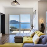 Costi di Villanova, Villa contemporaine vue mer panoramique, 6 chambres, 2 appartements indépendants, piscine, proche plages et Ajaccio