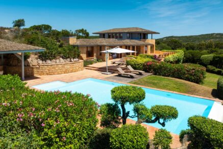 Bonifacio, Domaine privé Sperone ,Villa vue mer panoramique, 6 chambres, piscine, plage à pied