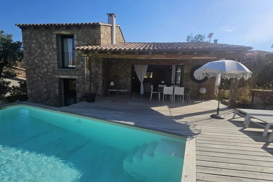 Arasu – Bergerie, de 3 chambres, dortoir avec piscine, proche du cabanon bleu