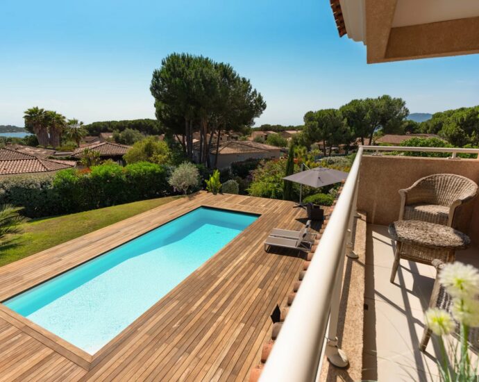 Exclusivité, Porticcio, Agosta plage,  Villa vue mer, 4 chambres, plage à pied