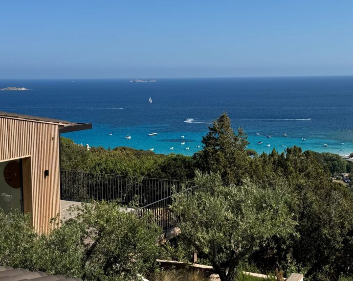 Porto-Vecchio, Palombaggia, Panoramic Sea View Villa, 6 Bedrooms, Heated Pool, Walking Distance to Beach
