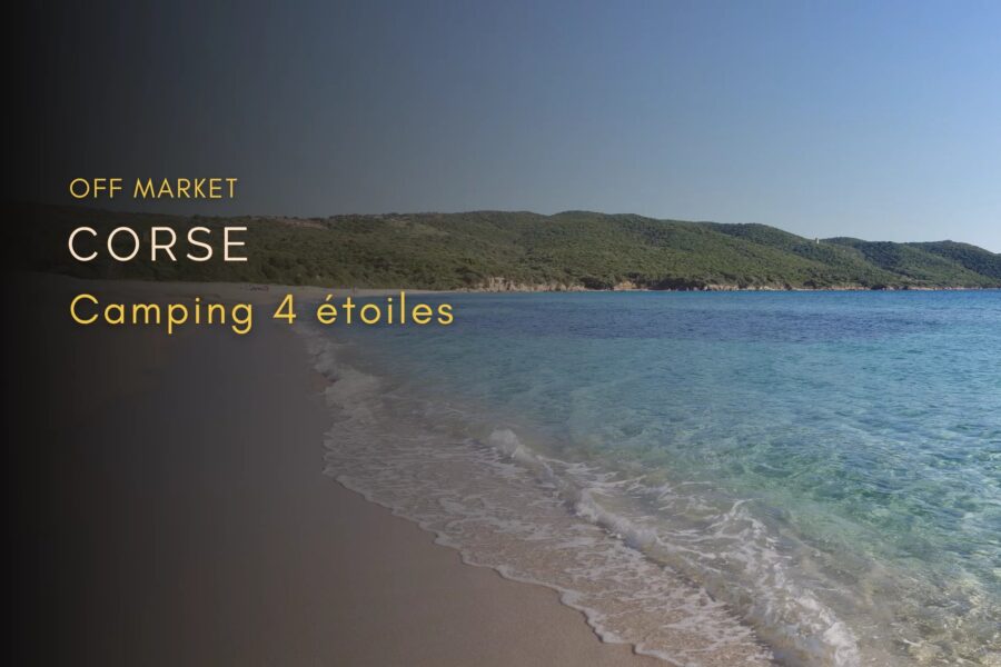 Off Market, South Corsica, 4-Star Campsite, Swimming Pool, Walking Distance to the Beach, Sea View
