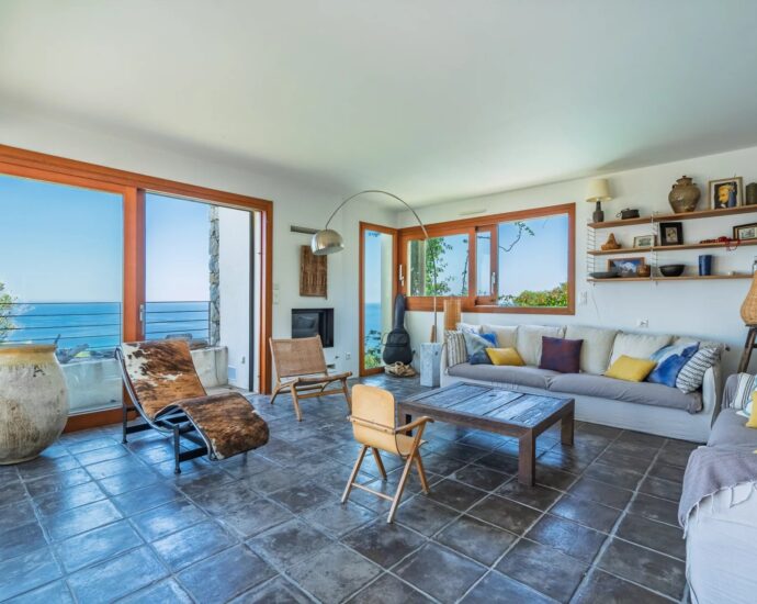 Corbara, Villa 4 chambres, piscine, vue panoramique mer