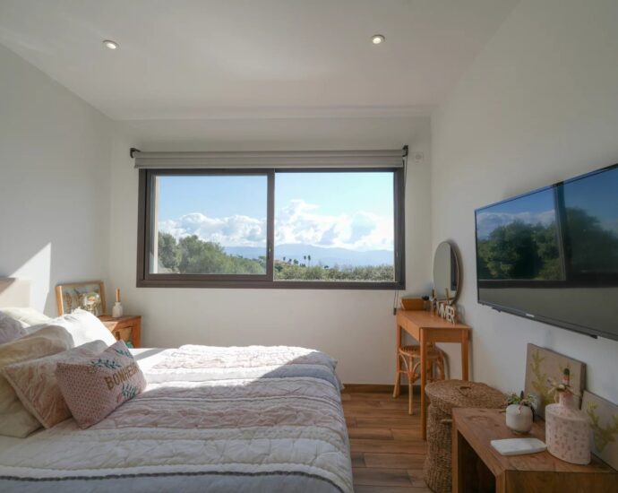 Ajaccio, Salario, Villa comptemporaine, vue mer, 3 Chambres, proche plage