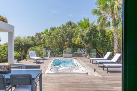 Sainte-Lucie de Porto-Vecchio, Capicciola, Architect-Designed Villa with Sea View, 4 Bedrooms, Spa, Close to the Beach