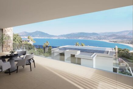 Porticcio, New Development, 30 Apartments, 1 to 3 Bedrooms, Garages, Sea Views