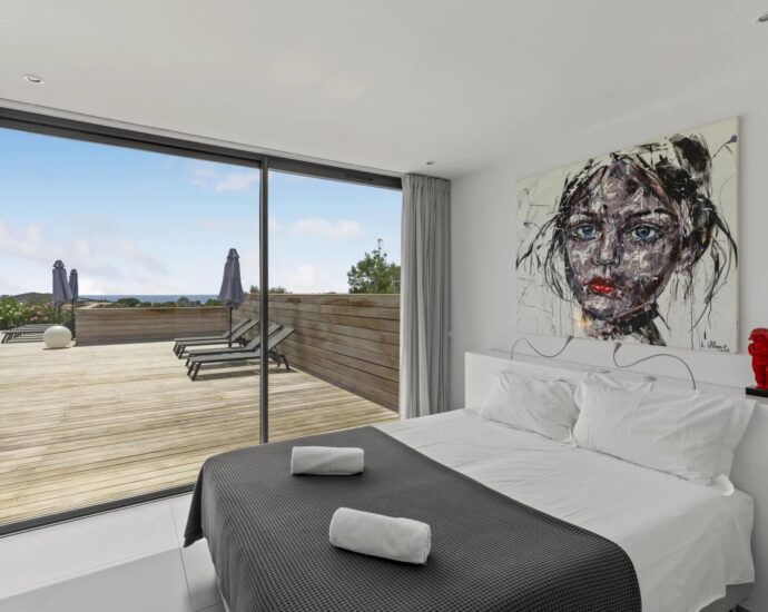 Cappiciola, Villa vue mer panoramique, 5 chambres,  piscine chauffée, proche plage