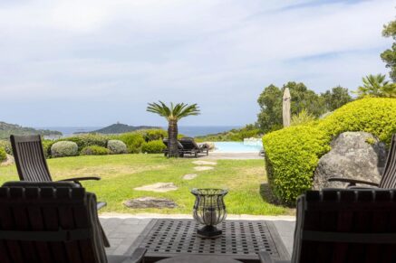 Capicciola, Villa vue mer, domaine privé,  4 chambres, piscine, proche plage