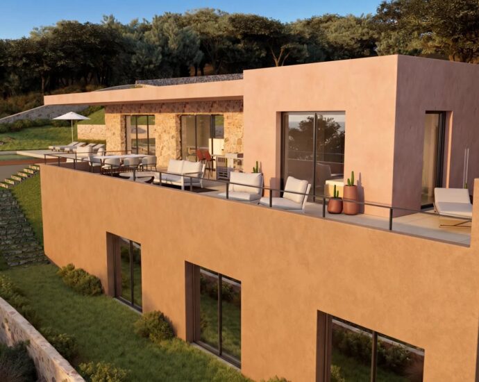 Exclusive Listing, Calvi, New-Build Villa, 4 En-Suite Bedrooms, Swimming Pool, Panoramic Mountain Views, Close to the Beach