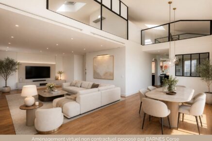 Exclusivité, Penthouse en duplex, 4 chambres, piscine, vue mer, proche plage
