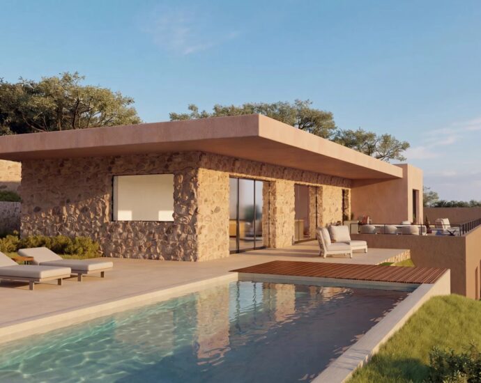Exclusive Listing, Calvi, New-Build Villa, 4 En-Suite Bedrooms, Swimming Pool, Panoramic Mountain Views, Close to the Beach