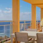Ajaccio, Route des Sanguinaires, Panoramic sea view apartment, 3 Bedrooms, Terrace, Walking distance to the beach