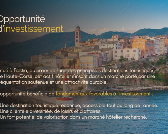Off Market, Bastia, Hotel for sale, Hotel asset disposal
