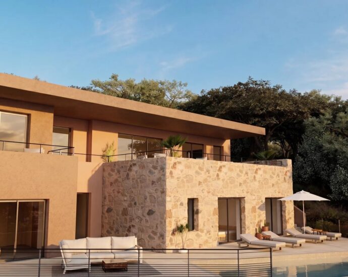 Exclusive Listing, Calvi, New-Build Villa, 4 En-Suite Bedrooms, Mountain Views, Swimming Pool, Close to the Beach