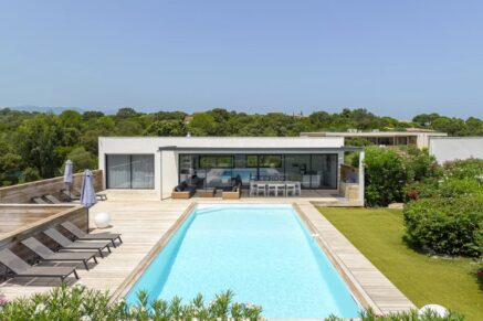 Cappiciola, Villa vue mer panoramique, 5 chambres,  piscine chauffée, proche plage
