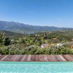 Oletta, villa d&rsquo;architecte, 5 chambres,  piscine, vue mer et montagnes panoramique proche plage