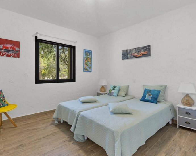 Porto Vecchio, Domaine de Cala Rossa, villa 2 bedrooms, nearby the beach