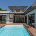 Sainte-Lucie de Porto-Vecchio, Vilatta, Villa mitoyenne, 5 chambres, piscine, vue mer, proche plage
