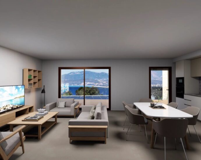 Porticcio, New Development, 30 Apartments, 1 to 3 Bedrooms, Garages, Sea Views