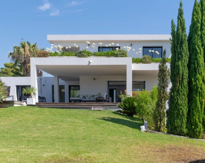 Sainte-Lucie de Porto-Vecchio, Capicciola, Architect-Designed Villa with Sea View, 4 Bedrooms, Spa, Close to the Beach