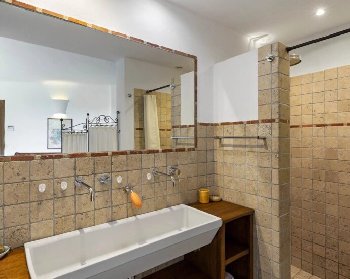 Capicciola, Villa vue mer, domaine privé,  4 chambres, piscine, proche plage