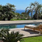 Porto-Vecchio, Santa Giulia Cala d’Oro, villa 5 bedrooms, pool and sea view, beach walking