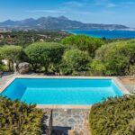 Lumio, Villa 4 chambres, piscine, vue panoramique mer et montagnes, plage à pied