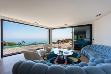 Bastia, Villa, 4 chambres, piscine, vue panoramique mer