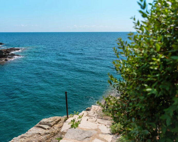 Cap Corse, Erbalunga, waterfront villa with private cove, direct sea access,7 Bedrooms, infinity Pool