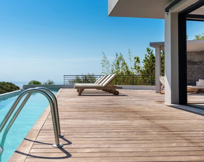 Bastia, Villa, 4 chambres, piscine, vue panoramique mer
